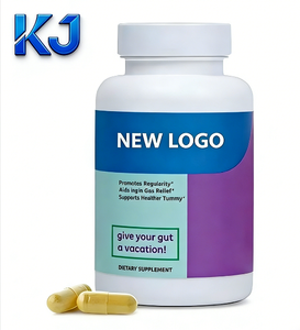 Suplemento para la Salud Intestinal con Logotipo Personalizado |   Promueve la Regularidad y el Bienestar Abdominal |   Suplemento Dietético para el Apoyo del <span class=keywords><strong>Sistema</strong></span> Digestivo - Product Image 1