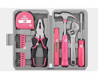 Boîte à outils ménagère, rangement pour clés Allen, tournevis, outils de réparation quotidienne pour la maison