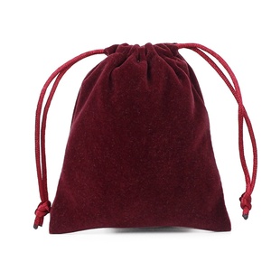 <span class=keywords><strong>Pochette</strong></span> en flanelle avec cordon de serrage, logo personnalisé, plusieurs tailles, plusieurs couleurs, pour bijoux, emballage <span class=keywords><strong>cadeau</strong></span> de Noël - Product Image 1