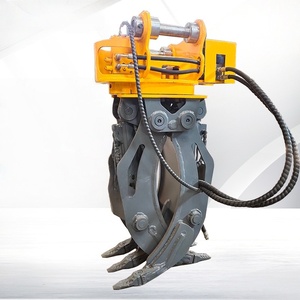 Pince hydraulique de 3 à 5 tonnes pour grappin rotatif pour grume, ferraille, pierre, bois, paille, bois, pelle - Product Image 4