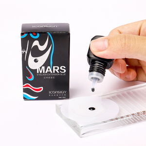 Starcolor mạnh mẽ lông mi keo cho lông mi mở rộng 5ml màu đen lông mi 2-3S siêu nhanh khô keo - Product Image 4