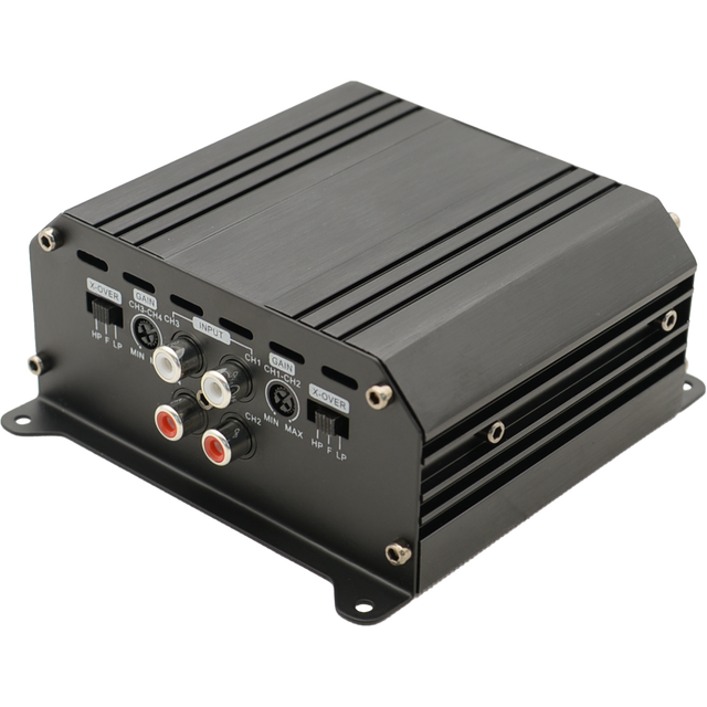 Factory Wholesale Mini Size Car Sound Amplifier 4 Channel Auto Electronics Car Amplifier 100W*4CH