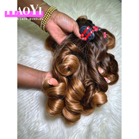 Cheveux Humains 100% Naturels Non Traités, Plusieurs Couleurs et Styles, Bundles de Cheveux Humains, Ondulation Naturelle, Boucles Rebondissantes, Boucles Pixie, Tissage Lisse, Vente en Gros