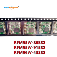 1000 pièces/bobine Original RFM95 RFM95W-915S2 915Mhz RF émetteur-récepteur LoRa Module SX1276 pour l'Amérique du Nord, Royaume-Uni, Corée, Japon