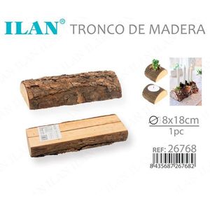 ท่อนไม้ตกแต่ง ILAN ขนาด 8x18 ซม. สีธรรมชาติ - Product Image 3