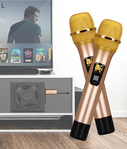 ไมโครโฟนคาราโอเกะไร้สายแบบไดนามิก ระดับมืออาชีพ ใช้งานได้หลากหลาย เหมาะสำหรับร้องเพลงในสตูดิโอ บ้าน และการแสดงสด - Product Image 6