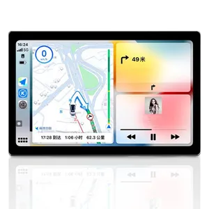 11.5 인치 강화 TP IPS LCD 터치 스크린 2Din 범용 블루투스 WiFi FM TF/SD 카드 MP3 / MP4 플레이어 GPS 자동차 DVD 플레이어