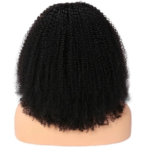 100% cheveux humains V partie perruque de cheveux humains sans laisser de côté Afor crépus bouclés perruques pour les femmes perruque brésilienne de cheveux humains - Product Image 5