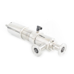 Thép không gỉ khí nén vệ sinh an toàn Van điều khiển bằng tay Điện áp cứu trợ phát hành van - Product Image 5