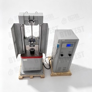 Machine d'essai universelle hydraulique série WE, six colonnes, double espace, ISO ASTM CE WE-100/300/600/1000KN - Product Image 1