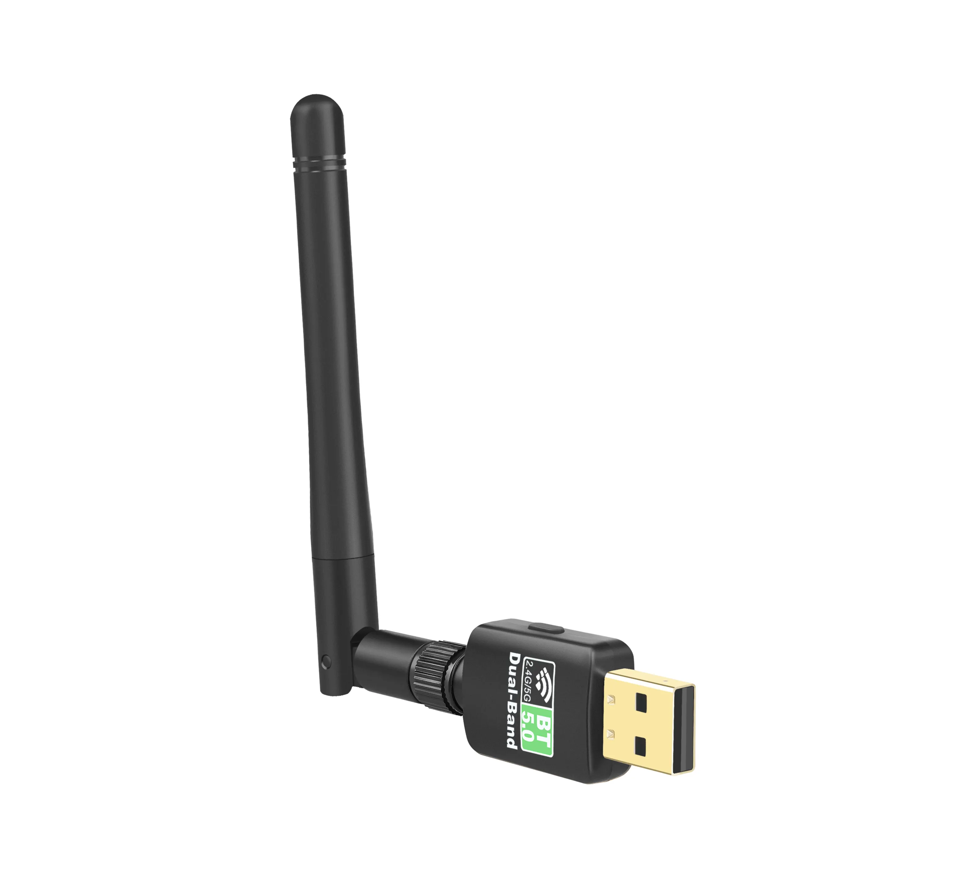 WB601 Usb inalámbrico Wifi adaptador tarjeta de red Usb Bluetooth 5,0 Wifi Dongle 600Mbps