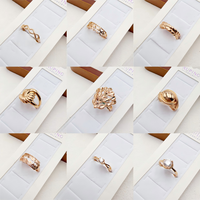 XUPING Trendige Hohle Breite Ringe mit Verschiedenen Designs Hochzeitsgeschenk Großbestellung Schmucklieferant Direktvertrieb ab Werk