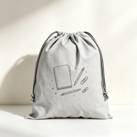 Sac à cordon personnalisé pour fournitures scolaires, pochette de rangement réutilisable pour étudiants, sac de sport multifonctionnel, emballage cadeau