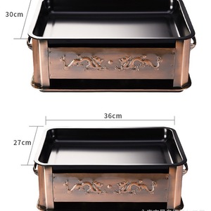 Commercial Charcoal Grill For Fish Non Stick Rectangular Thickened Grilling Pan For Home Restaurant Use - Product Image 5