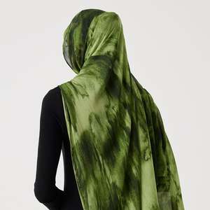 Hiyab Modal Estampado para Mujer, Elegante y Modesto, Transpirable para las 4 Estaciones, con Logotipo Personalizado, el Más Vendido del 2026 - Product Image 1