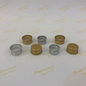 Custom Wholesale <span class=keywords><strong>13</strong></span> 15 18 Aluminio Tapa de metal, Metal Aluminio Botella de perfume Tapa de rosca - Product Image 4
