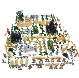 Bộ Mô Hình Hành Động Quân Đội, Bộ Đồ Chơi Quân Đội, Bộ Đồ Chơi Lính, Tăng Máy Bay, Cờ, Phụ Kiện Chiến Trường, Hiển Thị Hình Người Lính - Product Image 1