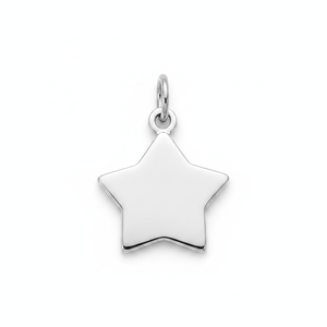 จี้รูปดาว 25x29 มม. เงินแท้ เครื่องประดับคุณภาพสูง - Product Image 2