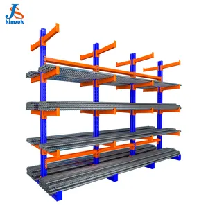 Cantilever Rack Voor Industriële Opslag Rack Heavy Duty Systeem Magazijn Opslag Stof Roll Racks Voor Magazijn