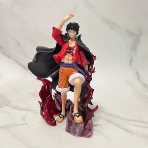 Figura de PVC Ecológica de Luffy, <span class=keywords><strong>el</strong></span> Pirata de los Cuatro Emperadores, con Águila Bicéfala en Pose de Pie y Escena Luminosa, en Caja - Product Image 3