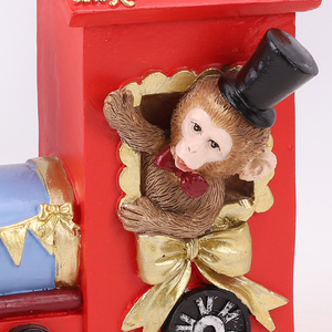 Figuras de Resina de Animales de Circo Redeco, Mono, Elefante, Oso, Decoración para el Hogar, Regalo, Venta al por Mayor, Logotipo Personalizado - Product Image 6
