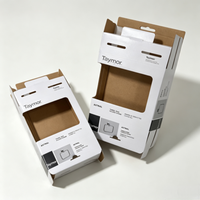 Boîtes d'emballage pliantes de luxe, impression quadricolore, revêtement UV, gaufrage, logo personnalisé, matériaux recyclés, boîtes pour produits électroniques