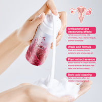 OEM ODM Gel Moussant Bio à l'Acide Borique pour Hygiène Intime Féminine, Équilibre du pH, Soin Vaginal 60ml, Lavage Intime Féminin, Lavage Yoni pour Femmes, Vente en Gros