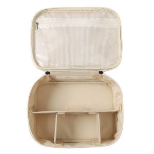 New Designer Custom Logo <b>Large</b> Capacity <b>Makeup</b> <b>Bag</b> Portable Handheld Waterproof Toiletry <b>Bag</b> Split Travel Storage <b>Bag</b> - Product Image 6