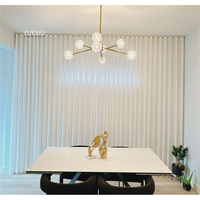 Rideaux transparents en tissu décoratif pour fenêtres en Offre Spéciale Ensemble de rideaux de salon personnalisés