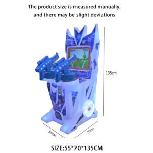 Machine de jeu d'arcade de divertissement d'intérieur <span class=keywords><strong>Funspace</strong></span> Kids Coin Operated Redemption 2 Players Hit Hammer Frapper Touch Screen Machine - Product Image 6