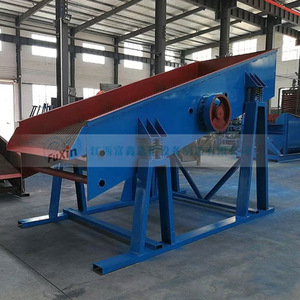 เครื่องกรองแบบสั่นสะเทือนเชิงเส้น FuXin สำหรับการแปรรูปแร่พร้อมมอเตอร์ขับเคลื่อน - Product Image 2