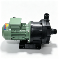 Pompe centrifuge à entraînement magnétique K AMX-441UGASV-0 0,5 HP pour le transfert de produits chimiques et la circulation d'acides, pompe à eau industrielle en plastique