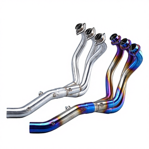 YAMA MT-09 Ensemble complet Nouveau pot d'échappement de moto en acier <span class=keywords><strong>Silencieux</strong></span> FZ09 <span class=keywords><strong>MT09</strong></span> 2014-2020 Emballé en boîte - Product Image 4