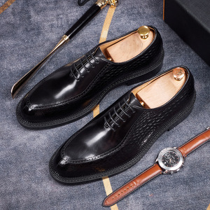 Zapatos Formales de Cuero Premium para Hombre de Alta Calidad con Suela de Goma para Bodas que Proporcionan Excelente Resistencia al Deslizamiento - Product Image 3