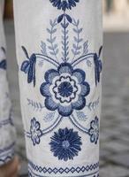 Collection en Gros Dernière Nouveauté Tissu Tricoté Coton Soie Georgette Abstrait Géométrique Uni Respirant Léger En Stock