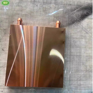 Placa de Enfriamiento de Agua de Cobre Puro de 80x80 mm, Disipador de Calor de Placa Fría Grande para TEC Peltier de Alta Potencia, Enfriador Líquido para <span class=keywords><strong>CPU</strong></span> y GPU - Product Image 5