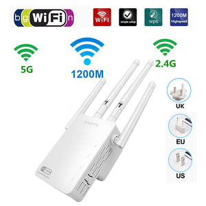 Bộ Lặp Không Dây AC 1200Mbps Bộ Mở Rộng <span class=keywords><strong>Wifi</strong></span> Băng Tần Kép <span class=keywords><strong>2.4GHz</strong></span> & 5.8GHz Bộ Lặp <span class=keywords><strong>Wifi</strong></span> 1200Mbps Bộ Lặp <span class=keywords><strong>Wifi</strong></span> Tín Hiệu Mở Rộng Phạm Vi - Product Image 4