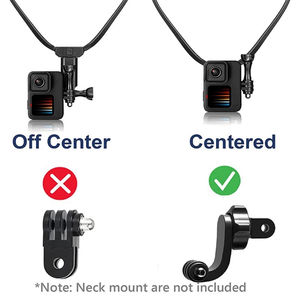 Adaptador de Clip con Gancho en J para Montaje Vertical en Superficies, Rotación de 360°, para Cascos GoPro Hero 13 12 11 10 9 8 7, DJI Osmo Action, <span class=keywords><strong>Insta360</strong></span> - Product Image 4