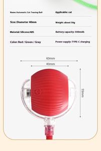 Venta al por mayor 2025: Juguete interactivo para mascotas estilo moderno Speedy Tail, de plástico ecológico con sonido, para perros y gatos. ¡Oferta especial! Pelotas inteligentes. - Product Image 4