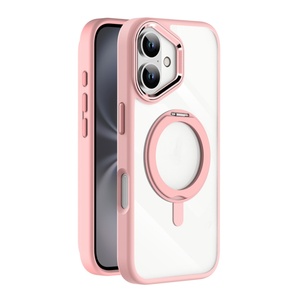 Funda Magnética Transparente para Teléfono, Funda Personalizada de Alta Transparencia, Cubierta Acrílica Transparente para iPhone 16 - Product Image 4