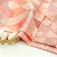 Tissu en satin de soie italien imprimé numériquement à motifs floraux, 100 % soie, polyester, tissu jacquard, mousseline pour robe
