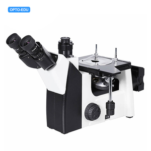 Microscope Métallurgique Inversé Trinoculaire OPTO-EDU A13.0905 BF PL Semi-APO à Réflexion Lumineuse avec Éclairage <span class=keywords><strong>LED</strong></span> Kohler <span class=keywords><strong>Plan</strong></span> PL10x - Product Image 3