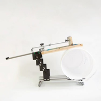 Máquina de Serigrafía Cilíndrica Manual Adecuada para Vasos de Papel, Plástico, Botellas de Vidrio y Diversos Productos Curvos