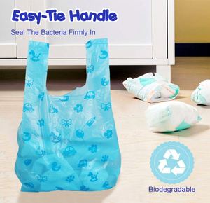 Sacs à déjections avec poignées faciles à nouer - Sacs à déjections entièrement étanches pour chiens et chats - Product Image 5