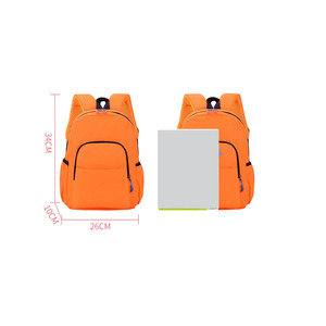 Mochila Plegable Ligera y Económica para Senderismo y Viajes, Promoción <span class=keywords><strong>2026</strong></span>, Mochila Escolar Plegable con Logotipo Personalizado - Product Image 5