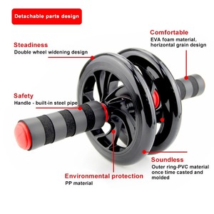 רולר ידידותית למתחילים רולר פונקצית ריבאונד אוטומטית ידית החלקה החלקה על משטח הברך כלול עבור כוח ליבה קל - Product Image 4