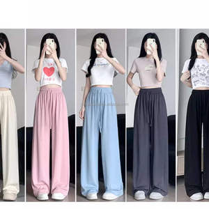 Nuovo <span class=keywords><strong>Modello</strong></span> di <span class=keywords><strong>Pantaloni</strong></span> Sportivi e Casual da <span class=keywords><strong>Donna</strong></span> in Cotone con Coulisse, Leggeri e Traspiranti, Versione Sottile e Morbida - Product Image 6