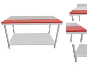 Établi commercial en acier inoxydable VICTORY avec haftplatte SS table de travail équipement de restauration pour autres fournitures d'hôtel - Product Image 4