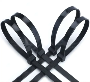 Haitai 4 pulgadas autoblocante Flexible Nylon Metal <span class=keywords><strong>Pvc</strong></span> Correa Cable Tier Tamaños Aluminio Envolturas Tire Ties - Product Image 6