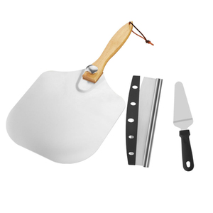 Ustensiles de cuisine : Spatules à pizza <span class=keywords><strong>en</strong></span> <span class=keywords><strong>bois</strong></span> de bambou, <span class=keywords><strong>pelle</strong></span> à pizza <span class=keywords><strong>en</strong></span> aluminium de 12 pouces <span class=keywords><strong>pour</strong></span> la cuisson au <span class=keywords><strong>four</strong></span> et le <span class=keywords><strong>pain</strong></span> fait maison - Product Image 1